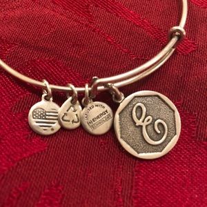 Alex and Ani E Bracelet